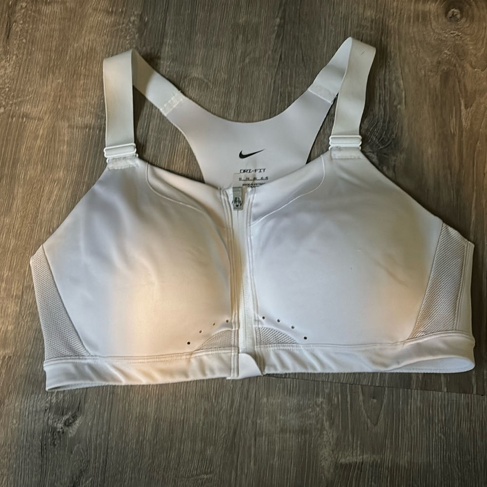 Nike Alpha Women's High-Support Padded Zip-Front Sports Bra